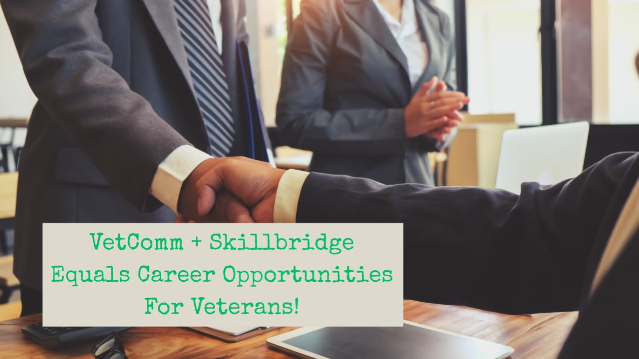 VETCOMM US partners with SkillBridge to provide career transition opportunities for veterans