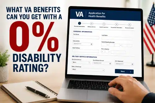 VA Benefits with 0_ Disability Rating