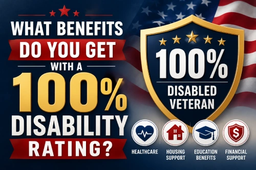 List of 100% Disabled Veterans Benefits: What Veterans and Families Should Know
