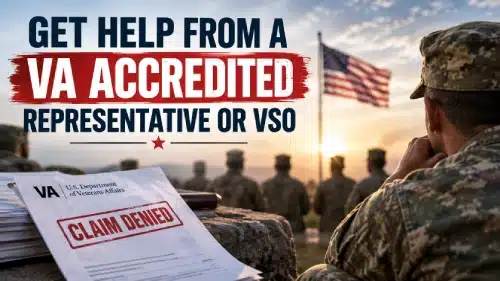 Get Help From a VA Accredited Representative or VSO